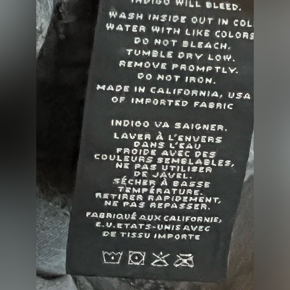 J. BRAND SILVER FOX RELEASED RAW HEM RIPPED KNEE ANKLE SKINNY JEANS 24 - Picture 11 of 14